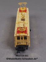 Arnold 2714 N Elektrolok ES1, ohne Antrieb/Elektrik, rollfähig, vergoldet, OVP