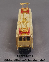 Arnold 2714 N Elektrolok ES1, ohne Antrieb/Elektrik, rollfähig, vergoldet, OVP
