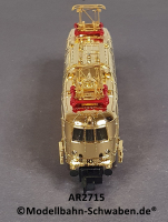 Arnold 2715 N Elektrolok E18, ohne Antrieb/Elektrik, rollfähig, vergoldet, OVP