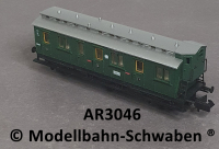 Arnold 3046 N Abteilwagen mit Brhs. 3.Kl., DRG