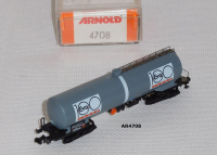 Arnold 4708 Kesselwagen 100 Jahre EVA, 4-achsig, grau, OVP