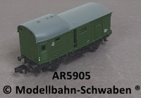 Arnold 5905 N Güterzugbegleitwagen Pwg, BN 123 697 Essen, grün, DB