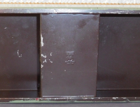 Bing 10505 Blech, Verladerampe mit 2 Kranen (Aufzugsvorrichtung), 705x105x150, Bauzeit ca.1913