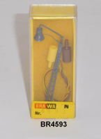 Brawa 4593 N Gittermastleuchte 1-armig, OVP
