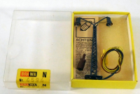 Brawa 4594 N Gittermastleuchte 2-armig, OVP