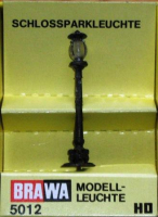 Brawa 5012 H0 Schlossparkleuchte ca. 45mm hoch
