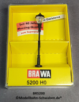 Brawa 5200 H0 Alte Gaslaterne, Höhe 55 mm, OVP