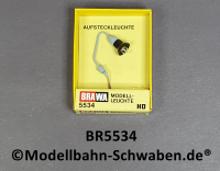 Brawa 5534 H0 Aufsteckleuchte für Oberleitungsmast, OVP