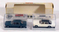 Brekina 10594 M1:87 Modellauto 2er Set Opel Kapitän + Admiral, OVP