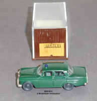 Brekina 1811 M1:87 PKW Mercedes Benz 190 Limousine Polizei, OVP