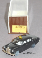 Brekina 1830 M1:87 PKW Taxi MB 190, schwarz ohne Außenspiegel, OVP