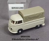 Brekina 3290 M1:87, VW T1 Bulli, Pritsche m. Plane, EVP