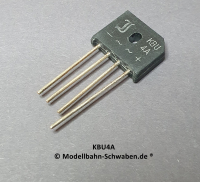 Brückengleichrichter KBU4A, 50V, 4,0A