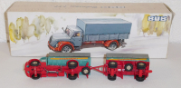 BUB 07450 MAGIRUS S6500 PLANENHÄNGERZUG “SINALCO KOLA” 1:87 OVP