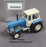 Busch 42842 H0 Traktor, Fortschritt ZT 300-C, Blau, EVP