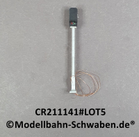 Conrad 211141 H0 Lot 5 Stk. Blocksignal mit LEDs fertig montiert und zum Einbau bereit