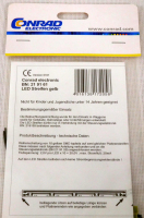 Conrad 219161 LED Streifen gelb Bausatz in OVP