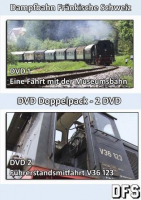 Dampfbahn Fränkische Schweiz - DVD Doppelpack - Eine Fahrt mit der Museumsbahn - Führerstandsmitfahrt V36 123