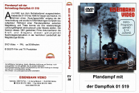 Desti EV058 Lok 01 519 unter Volldampf
