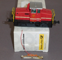 Dingler 010155 H0 Diesellok Lok 1, AC, Digital, rot, Sonderserie Deutsche Post Philatelie, DP, OVP