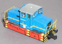Dingler 010169 H0 Diesellok Lok 5, AC, Digital, blau, Sonderserie Deutsche Post Philatelie, DP, OVP