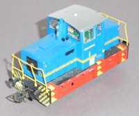 Dingler 010169 H0 Diesellok Lok 5, AC, Digital, blau, Sonderserie Deutsche Post Philatelie, DP, OVP