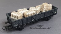 Elektrotren 1001/7 Hochbordwagen grau mit Baumwollballen, R.N., OVP