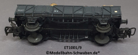 Elektrotren 1001/9 Hochbordwagen grau mit Güterbeladung, R.N.
