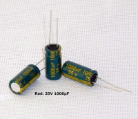 ELKO 35V 1000µF Radial