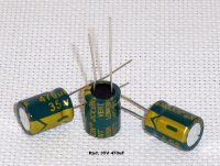 ELKO 35V 470uF Radial