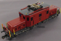 ETS 107S Spur 0, M1:45, Blech/TinPlate DC, De 6/6 Seetal-Krokodil rot-braun Nr. 15302 m.Sound, SBB, OVP