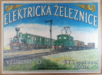 ETS 225001 Spur 0, M1:45, Blech/TinPlate DC, Ellok Set, OVP