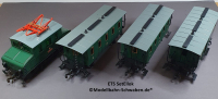 ETS 225001 Spur 0, M1:45, Blech/TinPlate DC, Ellok Set, OVP