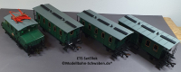 ETS 225001 Spur 0, M1:45, Blech/TinPlate DC, Ellok Set, OVP