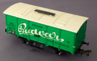 ETS 442 Spur 0, M1:45, Blech/TinPlate Bierwagen Budvar, Reihe LP, CSD, OVP
