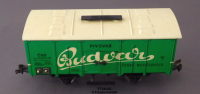 ETS 442G Spur 0, M1:45, Blech/TinPlate Bierwagen Budvar, Reihe LP, CSD