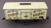 ETS 444G Spur 0, M1:45, Blech/TinPlate Bierwagen Smichow Pivovar, Reihe LP, K.K.St.B.