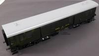 ETS 512 Spur 0, M1:45, Blech/TinPlate Dienst-/Gepäckwagen, SBB, OVP