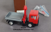 Faller 1020 H0 LKW MAN F90 Kurzpritsche mit Ladekran, OVP