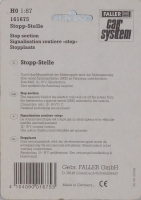 Faller 161675 H0 Stopp-Stelle, OVP