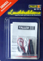 Faller 180651 Reklame-Set Blinkelektronik für Leuchtreklame