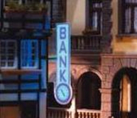 Faller 180657 Reklame-Set Bank