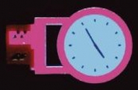 Faller 180658 Reklame-Set Uhr