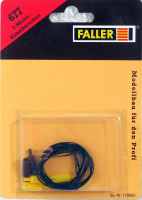 Faller 180677 Micro Kabelbirne, weiss, 3 Stk., OVP