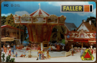 Faller 315 H0 Bausatz Kettenkarussel mit Antrieb, OVP