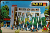 Faller 318 H0 Bausatz Schiffschaukel mit Antrieb, OVP, verschweißt