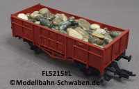 Fleischmann 1455 H0 Hochbordwagen, Ommu29, BN 885 000, DB