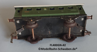 Fleischmann 400GN Spur 0, Personenwagen, grün