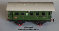 Fleischmann 400GN Spur 0, Personenwagen, grün
