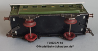 Fleischmann 402GN Spur 0, Personenwagen 1./2.Kl., grün, 4 Schwenktüren